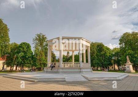 Pavillon en pierre Bjelovar dans le centre-ville de Croatie Banque D'Images