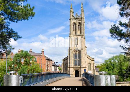 Eglise St Mary une église catholique romaine dans le centre-ville de Derby Derbyshire Angleterre GB Europe Banque D'Images
