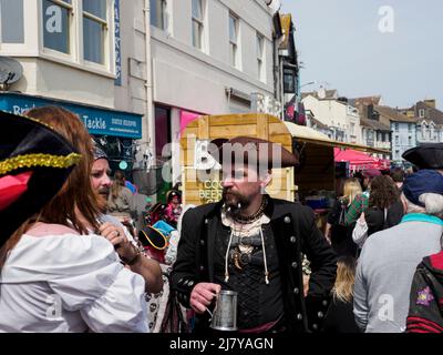 Brixham Pirate Festival 2022, Devon, Royaume-Uni Banque D'Images