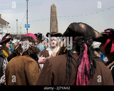 Brixham Pirate Festival 2022, Devon, Royaume-Uni Banque D'Images