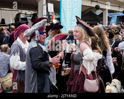 Brixham Pirate Festival 2022, Devon, Royaume-Uni Banque D'Images