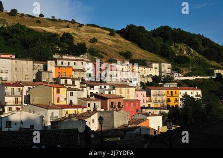 Miranda, Molise. Des aperçus Banque D'Images