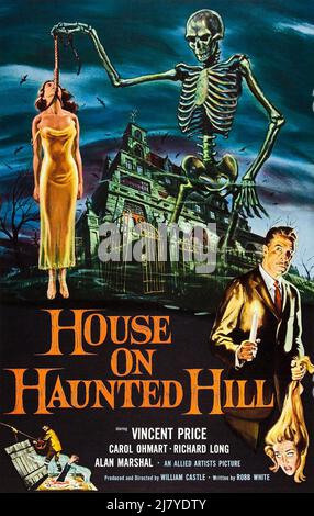 House on Haunted Hill Banque D'Images