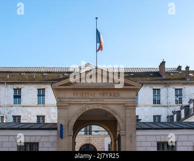 Hôpital pédiatrique Necker à Paris (France) Banque D'Images