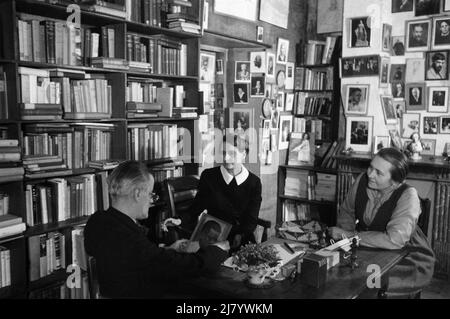 James Joyce, Shakespeare and Co., 1938 Banque D'Images