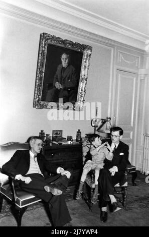 James Joyce et sa famille, 1938 Banque D'Images