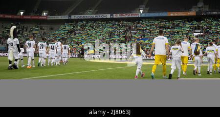 Gladbach, Allemagne. 11th May, 2022. Firo: 11.05.2022 Fuvuball: Soccer: Jeu de prestations VfL Borussia MV?nchengladbach, Borussia Monchengladbach - Gladbach - Ukraine équipe nationale ukrainienne en faveur des victimes de la guerre de Poutine attaque contre la Russie INVASION DES ÉQUIPES/dpa/Alamy Live News Banque D'Images