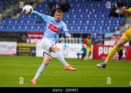 Haderslev, Danemark. 11th mai 2022. Emil Kornvig (8) de Soenderjyske vu pendant le match Superliga de 3F entre Soenderjyske et le FC Nordsjaelland au parc Sydbank à Haderslev. (Crédit photo : Gonzales photo/Alamy Live News Banque D'Images