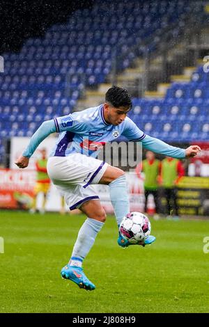 Haderslev, Danemark. 11th mai 2022. José Gallegos (15) de Soenderjyske vu pendant le match Superliga de 3F entre Soenderjyske et le FC Nordsjaelland au parc de Sydbank à Haderslev. (Crédit photo : Gonzales photo/Alamy Live News Banque D'Images