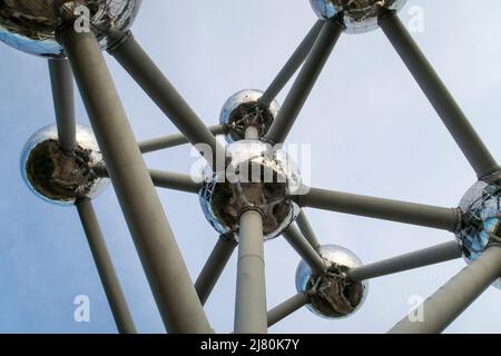 L'Atomium à Bruxelles, Belgique, Europe Banque D'Images