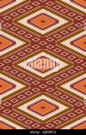 Motif de répétition sans couture avec formes en losange - Illustration vectorielle Illustration de Vecteur