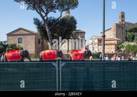 Rome, Italie. 11th mai 2022. Une scène du nouveau film réalisé par le réalisateur italien Nanni Moretti à Rome (photo de Matteo Nardone/Pacific Press) Credit: Pacific Press Media production Corp./Alay Live News Banque D'Images