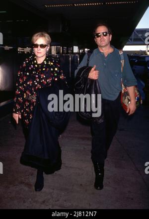 Meryl Streep et Don Gummer janvier 1994. Crédit: Ralph Dominguez/MediaPunch Banque D'Images