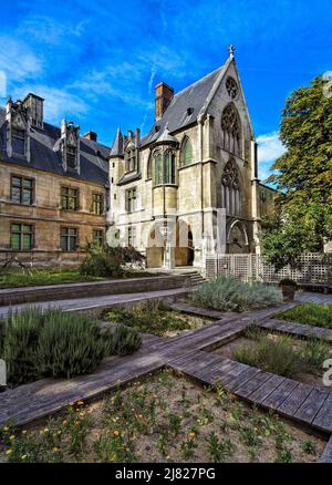 France. PARIS (75) Musée-Hôtel de Cluny (28 août 2012) Banque D'Images