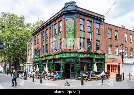 The Exmouth Arms, pub traditionnel d'Exmouth Market, Clerkenwell, Londres, Royaume-Uni Banque D'Images