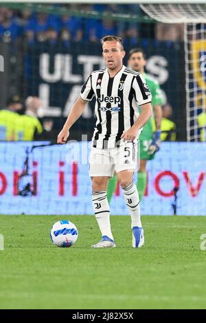 Rome, Italie, 11 mai 2022 Arthur du FC Juventus à la finale de la coupe italienne de Juventus contre l'Internazionale finale du match de football 2021-2022 Credit:Roberto Ramaccia/Alamy Live News Banque D'Images