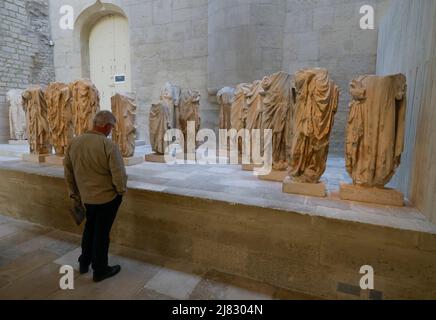 RÉOUVERTURE DU MUSÉE CLUNY DE PARIS Banque D'Images