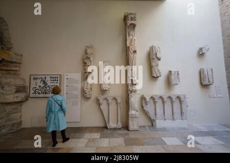 RÉOUVERTURE DU MUSÉE CLUNY DE PARIS Banque D'Images