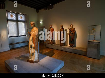 RÉOUVERTURE DU MUSÉE CLUNY DE PARIS Banque D'Images