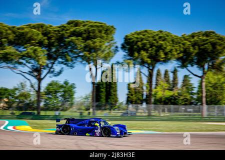 Imola, Italie - 12/05/2022, 10 CLOET Tom (bel), LLOVERAS Xavier (spa), VAN BERLO Glen (nld), Eurointernational, Ligier JS P320 - Nissan, action pendant les 4 heures d'Imola 2022, 2nd tour de la série européenne le Mans 2022 sur le circuit Imola, du 12 au 15 mai, à Imola, Italie - photo Paulo Maria / DPPI Banque D'Images