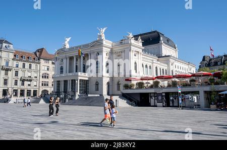 Opernhaus Zuerich, Oper von Zuerich, Suisse Banque D'Images