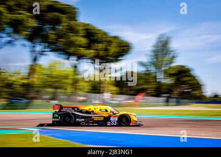 33 HODES Rob (usa), RODRIGUEZ Ian (gtm), Team Virage, Ligier JS P320 - Nissan, action pendant la 2nd de la coupe Michelin le Mans 2022 sur le circuit Imola du 12 au 14 mai, à Imola, Italie - photo Paulo Maria / DPPI Banque D'Images