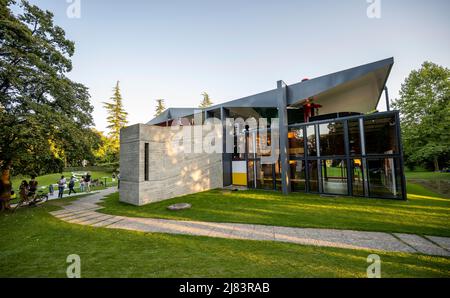 Musée, Maison le Corbusier, Zuerich, Suisse Banque D'Images