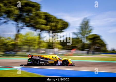 33 HODES Rob (usa), RODRIGUEZ Ian (gtm), Team Virage, Ligier JS P320 - Nissan, action pendant la coupe Michelin le Mans 2022 sur le circuit Imola du 12 au 2nd 14 mai, à Imola, Italie - photo: Paulo Maria/DPPI/LiveMedia Banque D'Images