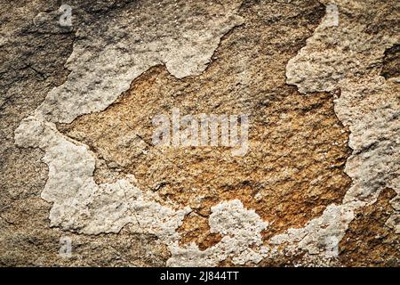 fond ou texture forme abstraite sur les vieux fragments de pierre Banque D'Images