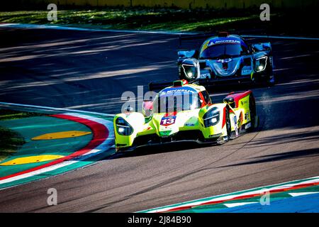 13 DECURTINS Pieder (ITERE), BASSENG Marc (ger), Haegeli par T2 Racing, Duqueine M30 - D08 - Nissan, action pendant les 2nd de la coupe Michelin le Mans 2022 sur le circuit Imola du 12 au 14 mai, à Imola, Italie - photo Paulo Maria / DPPI Banque D'Images