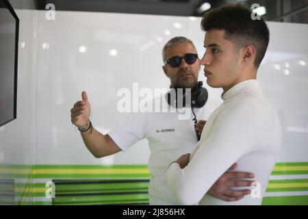 OLIVEIRA Guilherme (prt), Concours Inter Europol, Ligier JS P320 - Nissan, portrait pendant les 4 heures d'Imola 2022, 2nd de la série européenne le Mans 2022 sur le circuit Imola du 12 au 15 mai, à Imola, Italie - photo: Paulo Maria/DPPI/LiveMedia Banque D'Images