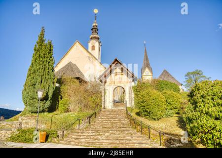 Maria Worth, Autriche, HDR image Banque D'Images