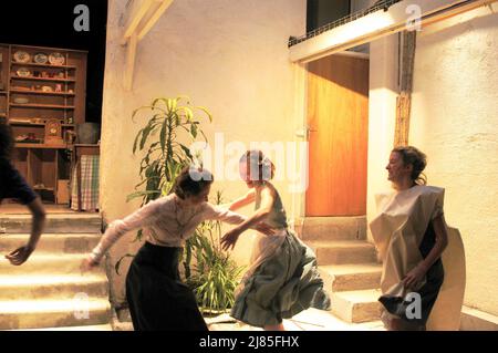 Pièce de théâtre Danser à Lughnasa mise en scène de Patrick Bonnel Banque D'Images