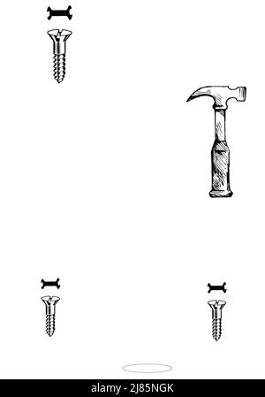 1st May Day Vector Design, pour impression sur le site de demande POD, Mug et autres. Illustration de Vecteur