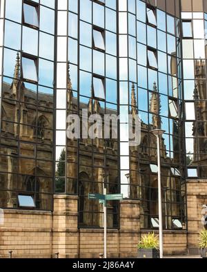 Cathédrale de réflexion de Glasgow Banque D'Images