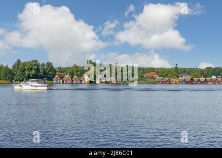 Village de Mirow,Mecklenburg Lake District,Allemagne Banque D'Images