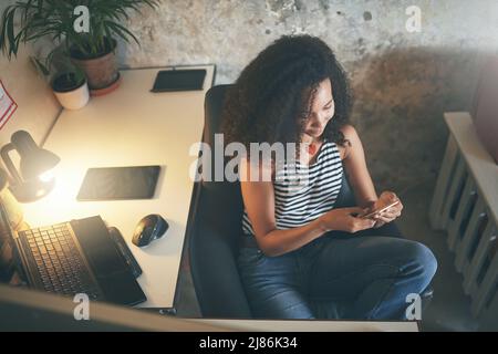 Mon client vient de répondre - photo de stock de haute qualité Banque D'Images