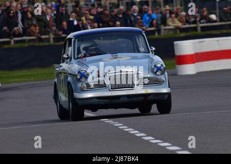 Sharlie Goddard, Sunbeam Rapier, Sopwith Cup, c'était une course de vingt minutes pour des véhicules d'un type qui a concouru jusqu'à 1956, il a présenté un attentabl Banque D'Images