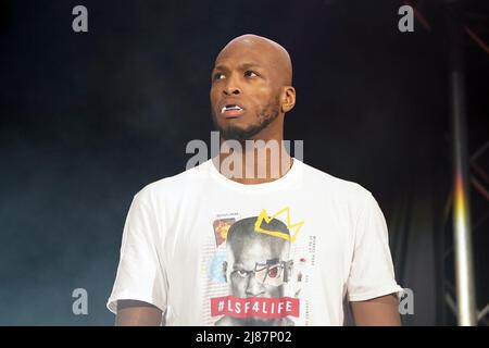 Michael page avant le championnat du monde intérimaire de Welterweight lutte contre Logan Storley à la SSE Arena, Londres. Date de la photo: Vendredi 13 mai 2022. Banque D'Images