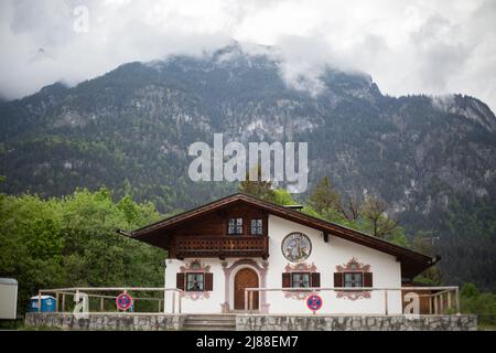 Garmisch-Partenkirchen est depuis des mois en préparation à la réunion de G7 du 13 mai 2022. La réunion de G7 aura lieu à Schloss Elmau, près de Garmisch-Patenkirchen, du 26 juin au 28 2022 juin. (Photo par Alexander Pohl/Sipa USA)
