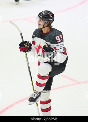Helsinki, Finlande. 13th mai 2022. Dans le match ALLEMAGNE - CANADA Championnat DU MONDE de HOCKEY SUR GLACE IIHF Groupe B à Helsinki, Finlande, 13 mai 2022, saison 2021/2022 © Peter Schatz / Alamy Live News crédit: Peter Schatz/Alamy Live News Banque D'Images