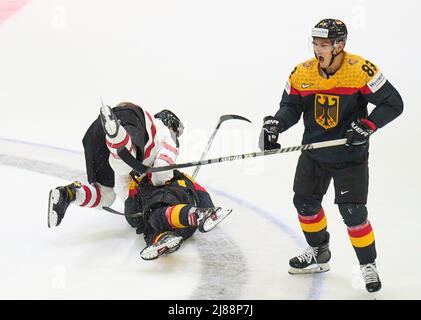 Helsinki, Finlande. 13th mai 2022. Dans le match ALLEMAGNE - CANADA Championnat DU MONDE de HOCKEY SUR GLACE IIHF Groupe B à Helsinki, Finlande, 13 mai 2022, saison 2021/2022 © Peter Schatz / Alamy Live News crédit: Peter Schatz/Alamy Live News Banque D'Images