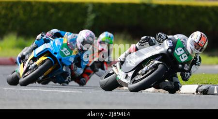 Portrush, Antrim, Irlande du Nord. 14th mai, 2022. FonaCAB Nichols Oils Northwest 200 courses; Jeremy McWilliams (IFS Paton) dans la course SuperTwin crédit: Action plus Sports/Alamy Live News Banque D'Images