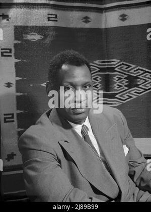 Washington, D.C., Paul Robeson, baryton. Banque D'Images