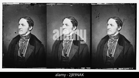 Prescott, Wm. H. (historien), env. 1860-1865. Banque D'Images