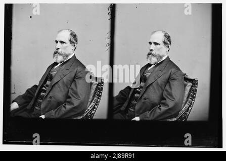 Sénateur James Lusk Alcorn du Mississippi, 1870-1880. James Lusk, de Mrs., entre 1870 et 1880. [Homme politique et propriétaire d'esclaves; gouverneur du Mississippi]. Banque D'Images