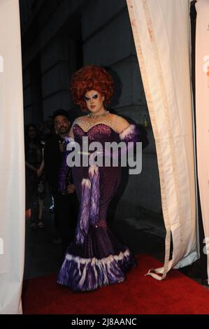 Ali Forney place au Gala de la Table célébrant les talents LGBT tapis rouge à Cipriani Wall Street à New York photos de Nadja Sayej Banque D'Images