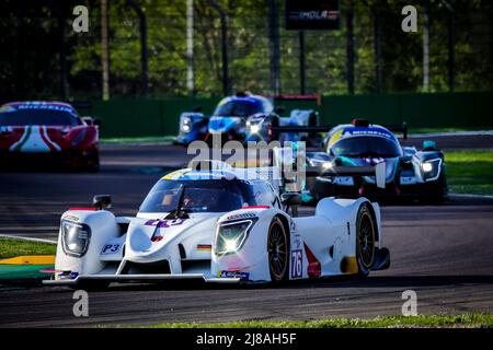 76 HUNT Freddie (gbr), SILJEHAUG Mads (NOR), Reiter Engineering, Ligier JS P320 - Nissan, action pendant le 2nd de la coupe Michelin le Mans 2022 sur le circuit Imola du 12 au 14 mai, à Imola, Italie - photo Paulo Maria / DPPI Banque D'Images