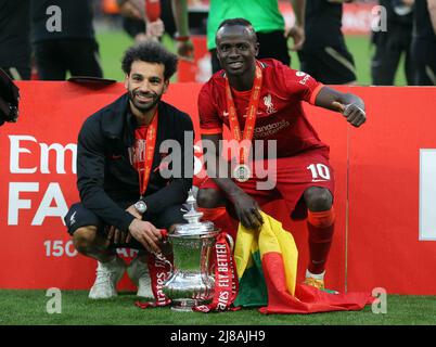 MOHAMED SALAH, SADIO MANE, CHELSEA V LIVERPOOL, 2022 Banque D'Images