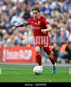 Londres, Royaume-Uni. 14th mai 2022. Kostas Tsimikas (Liverpool) lors du match de finale de la coupe FA entre Chelsea et Liverpool au stade Wembley, le 14th 2022 mai à Londres, en Angleterre. (Photo de Garry Bowden/phcimages.com) crédit: Images de la SSP/Alamy Live News Banque D'Images